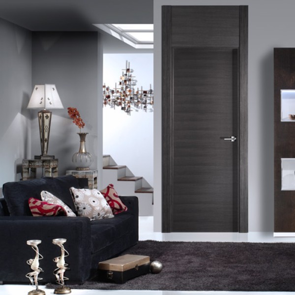 Eco Grigio Fire Door 1981x762x44mm